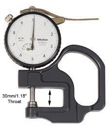 INSIZE/Mitutoyo Analogue Thickness Gauge