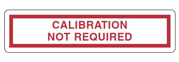 Calibration-related Labels