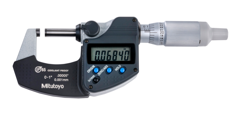 Mitutoyo/INSIZE Digital Micrometers Non-Output